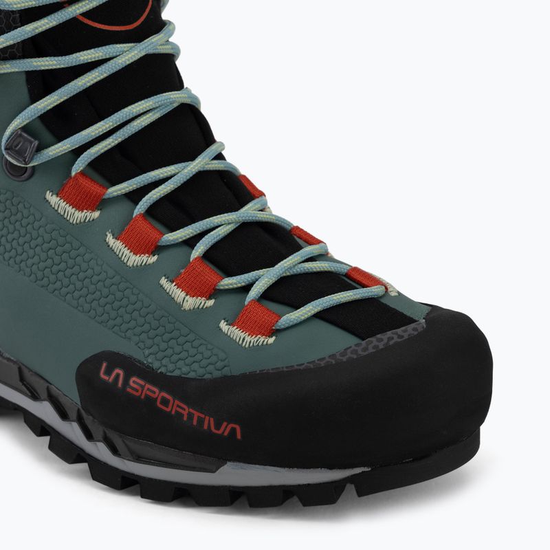 Scarponi da alpinismo donna La Sportiva Trango Tech Leather GTX juniper/zest 7