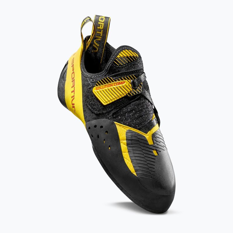 Scarpe da arrampicata per bambini La Sportiva Solution Comp yellow/black 3