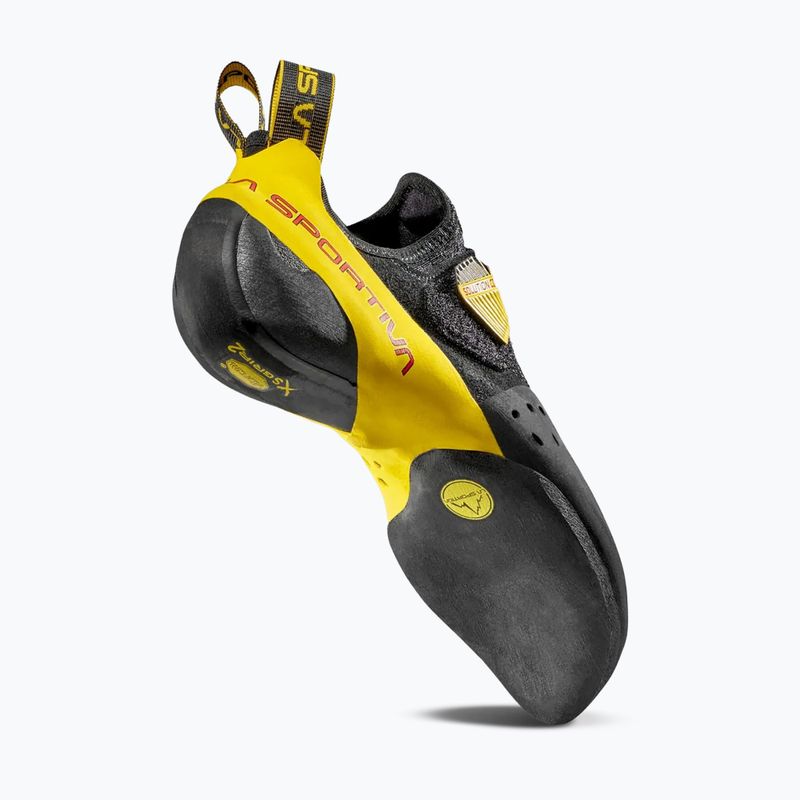 Scarpe da arrampicata per bambini La Sportiva Solution Comp yellow/black 4