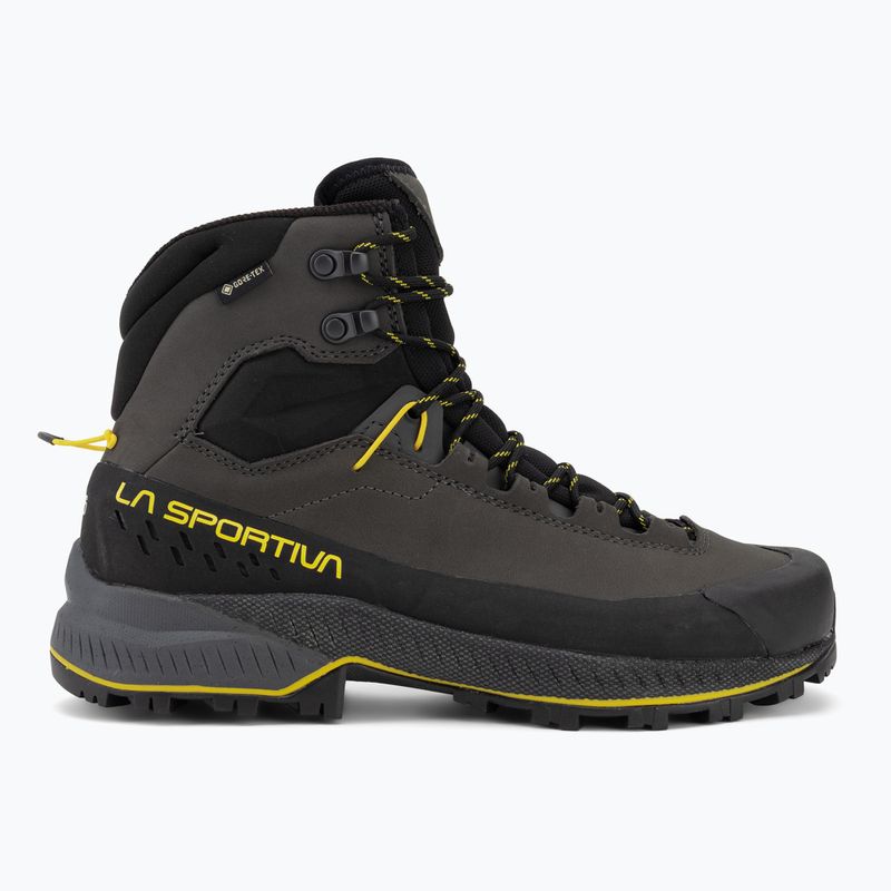 Scarponi da trekking da uomo La Sportiva TX5 Evo Mid GTX carbon/yellow 2