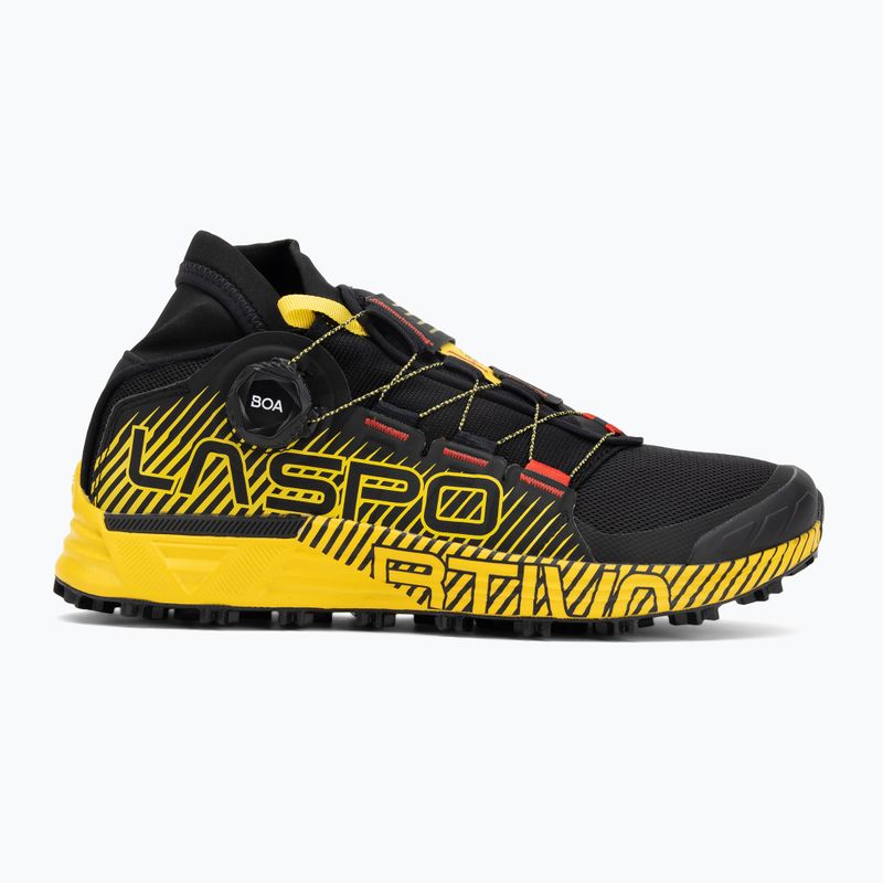 Scarpe da running uomo La Sportiva Cyklon black/yellow 2