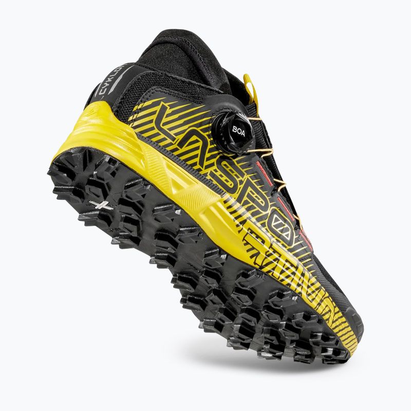 Scarpe da running uomo La Sportiva Cyklon black/yellow 11
