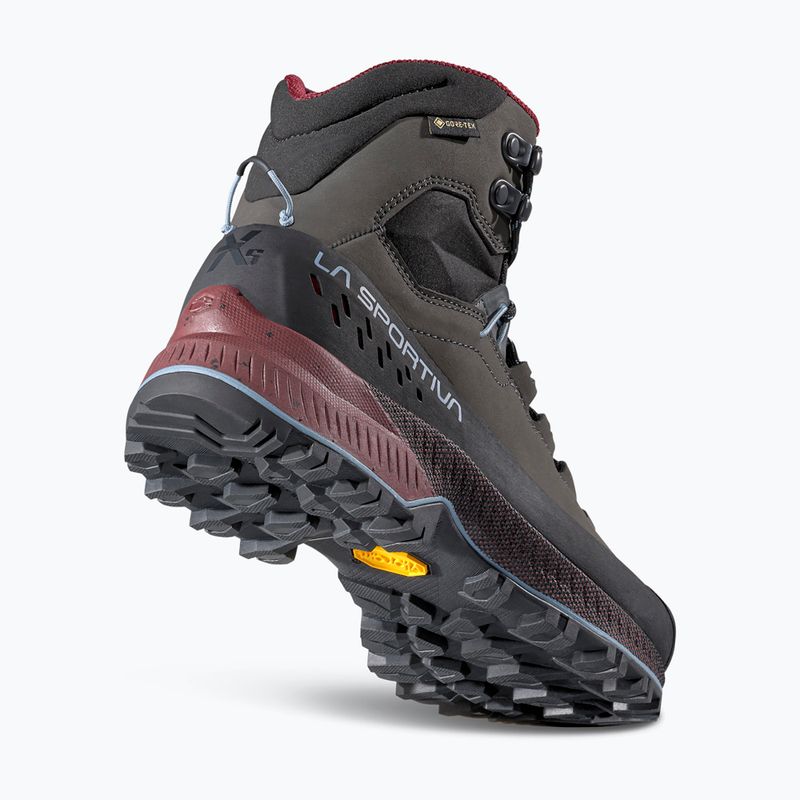Scarponi da trekking da donna La Sportiva TX5 Evo Mid GTX carbon/redwood 3