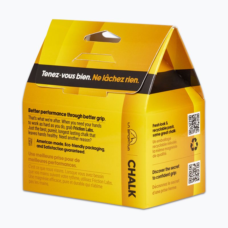 Magnesite La Sportiva Chalk FL 71 g chalk/yellow 2
