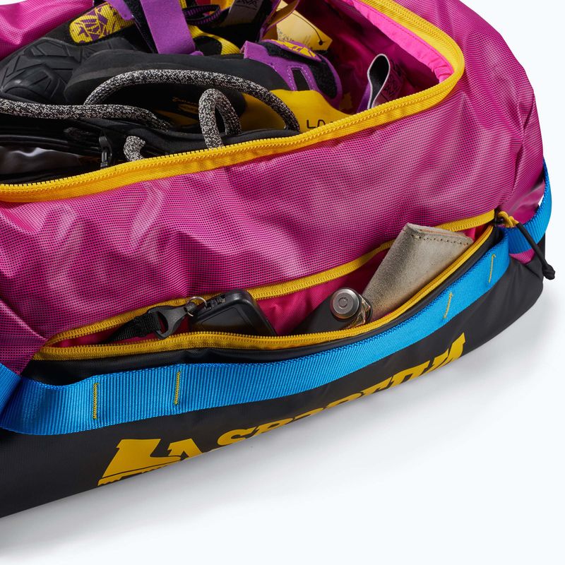 Borsa da viaggio La Sportiva Nomad Duffel 40 l fuchsia/yellow 5