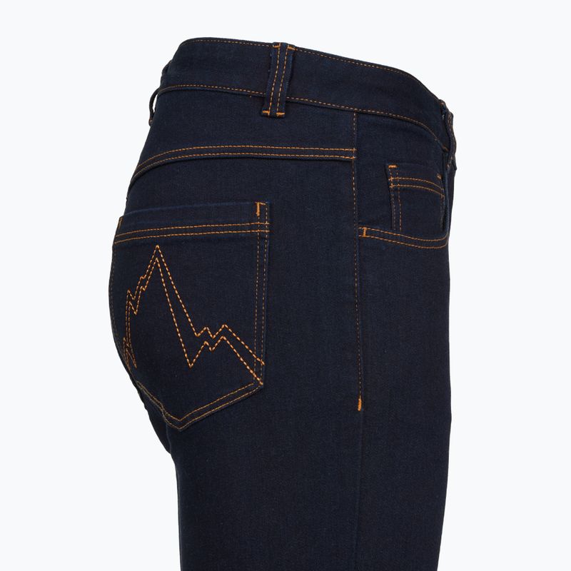 Pantaloni da arrampicata da donna La Sportiva Eldo Jeans 2.0 jeans/deep sea 3