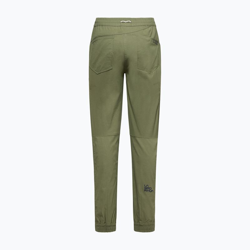 Pantaloni da arrampicata da donna La Sportiva Mantra cypress/night sky 2