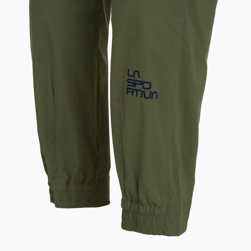 Pantaloni da arrampicata da donna La Sportiva Mantra cypress/night sky 5