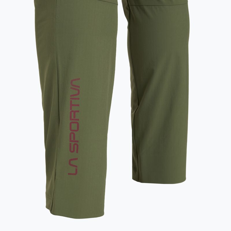 Pantaloni da trekking da uomo La Sportiva Monument cypress/redwood 5