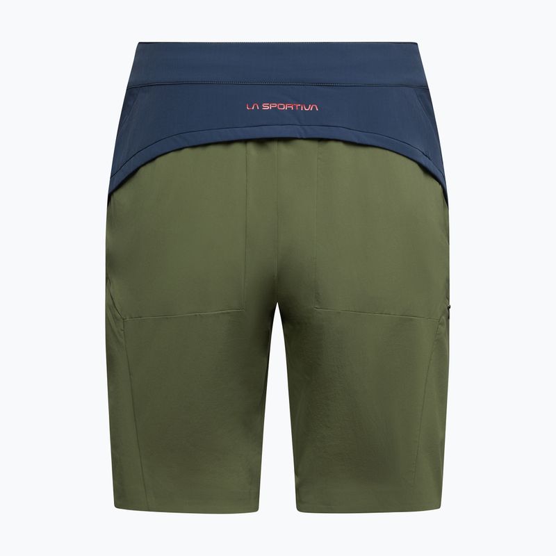 Pantaloncini da trekking da uomo La Sportiva Monument cypress/night sky 4