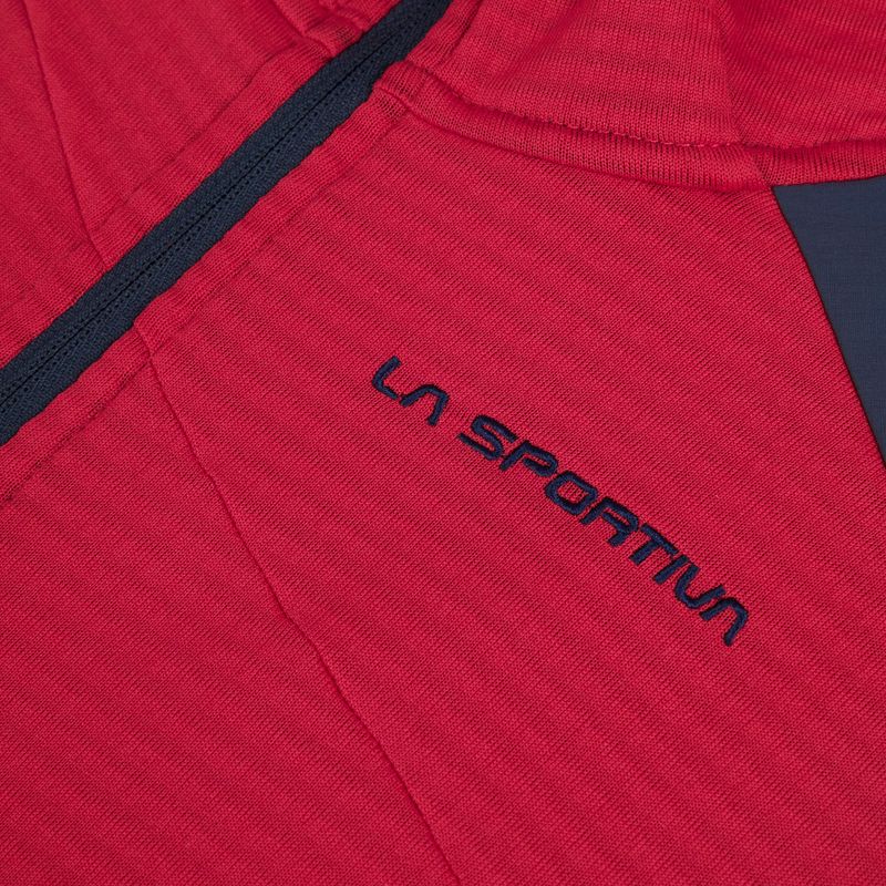 Pile donna La Sportiva Aequilibrium Thermal Hoody azalea/night sky 3