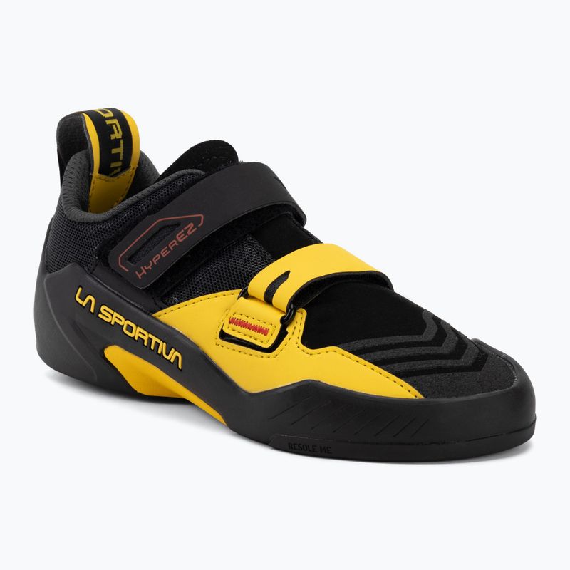Scarpe da arrampicata La Sportiva HyperEZ black/yellow