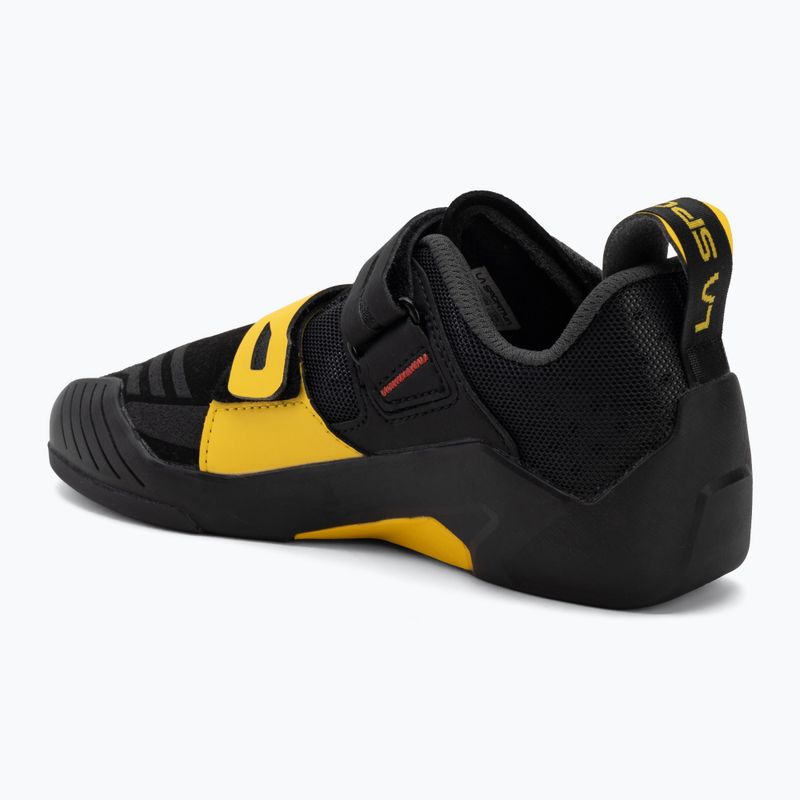 Scarpe da arrampicata La Sportiva HyperEZ black/yellow 3