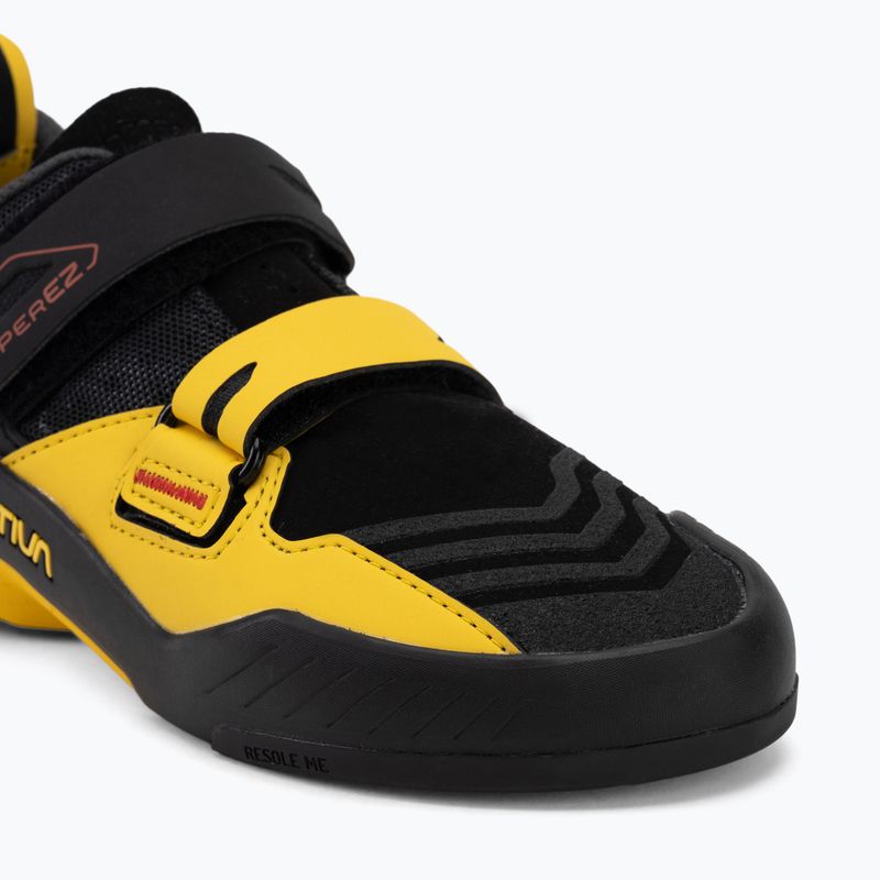 Scarpe da arrampicata La Sportiva HyperEZ black/yellow 7