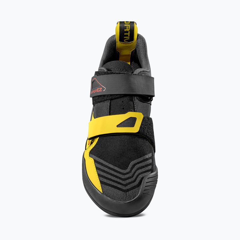 Scarpe da arrampicata La Sportiva HyperEZ black/yellow 3