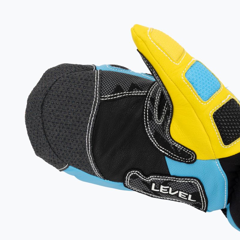 Guanti da sci per bambini Level Worldcup Jr Cf Mitt orange 5