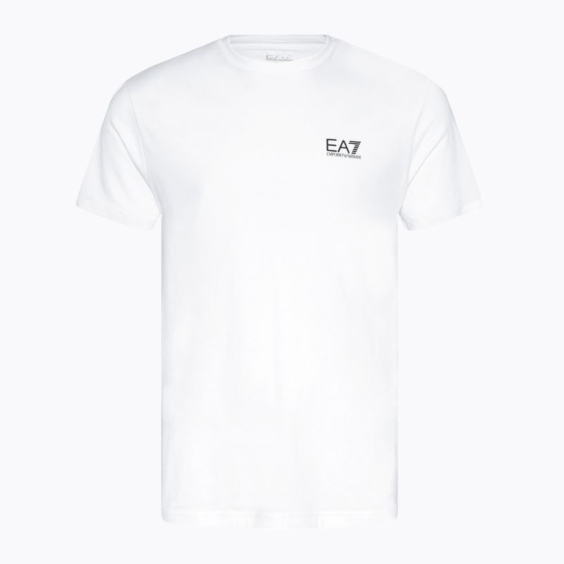 T-shirt da uomo EA7 Emporio Armani Train Series Extended Logo bianco