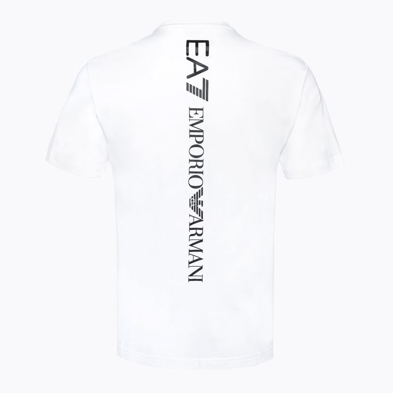 T-shirt da uomo EA7 Emporio Armani Train Series Extended Logo bianco 2