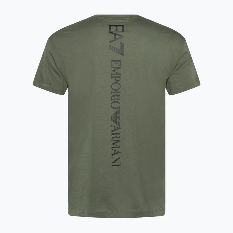 T-shirt da uomo EA7 Emporio Armani Train Series Extended Logo beetle 2