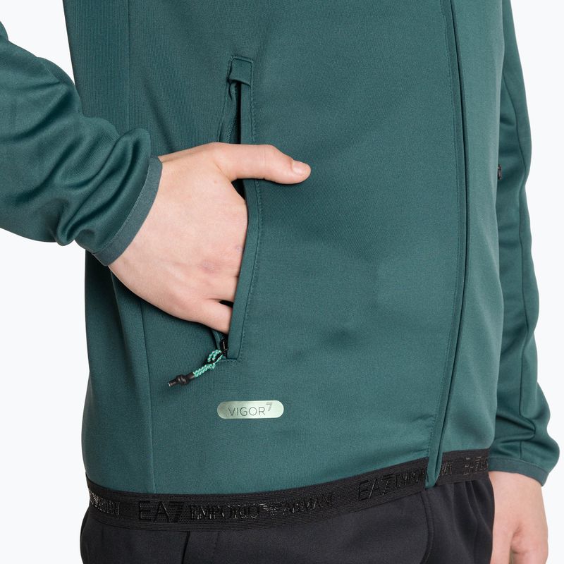 Felpa uomo EA7 Emporio Armani Vigor7 Hoodie stargazer 5
