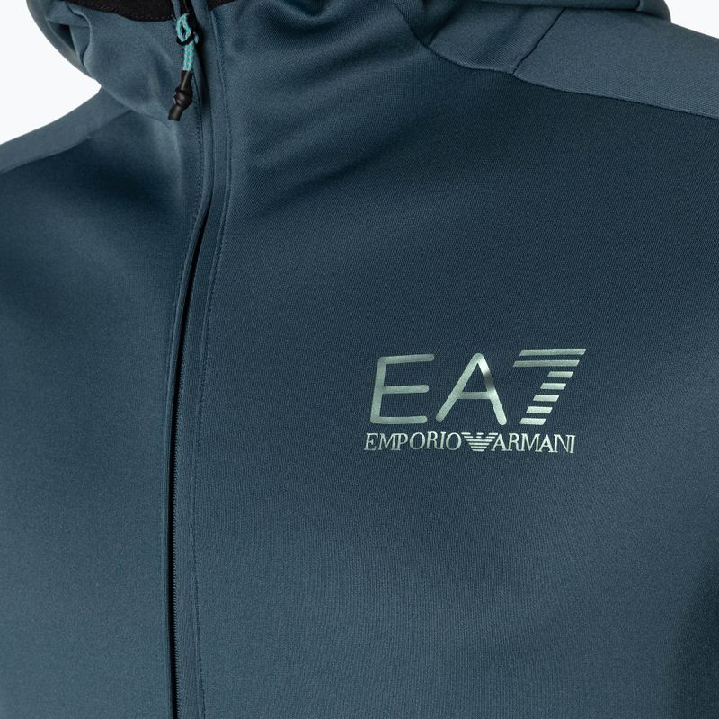 Felpa uomo EA7 Emporio Armani Vigor7 Hoodie stargazer 8