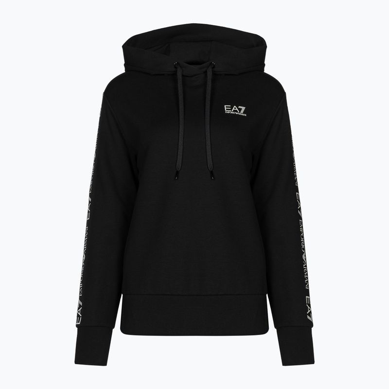 Tuta da donna EA7 Emporio Armani Train Extended Logo nero/logo bianco 2