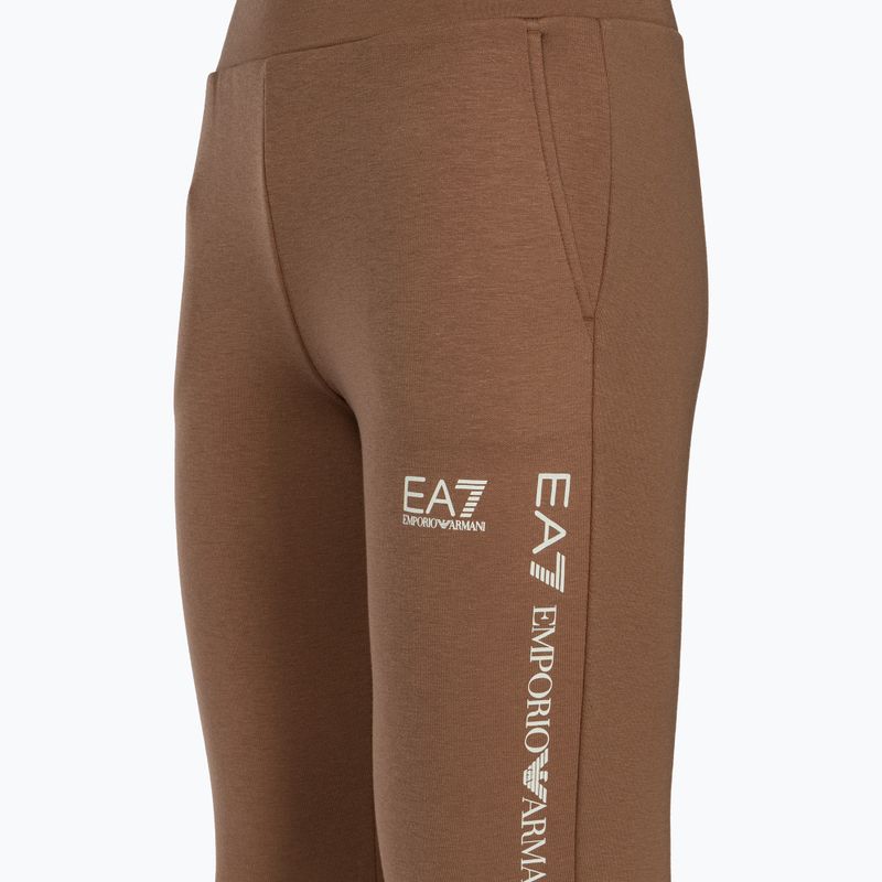 Tuta da donna EA7 Emporio Armani Extended Logo tan/logo pristine 7