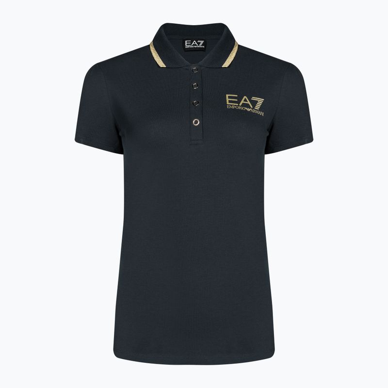 Polo donna EA7 Emporio Armani Train Core blu navy