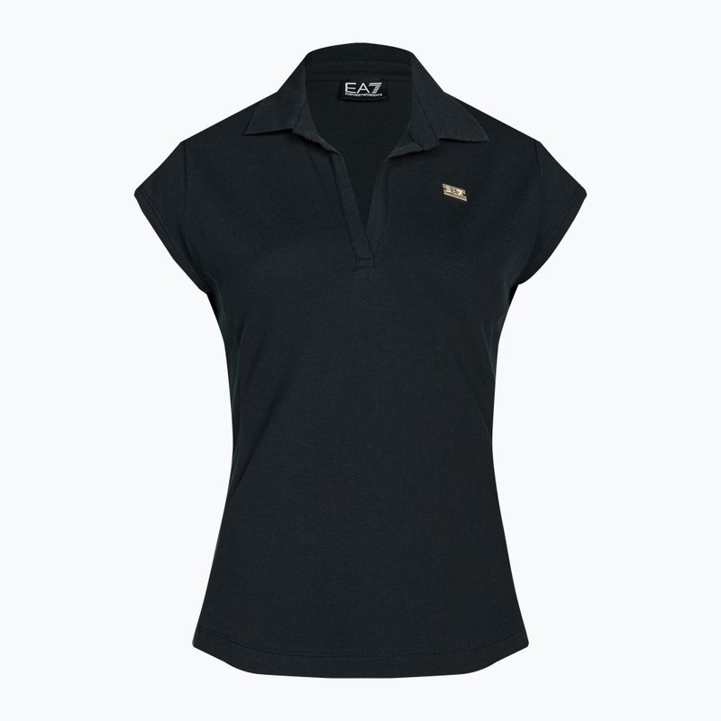 Polo donna EA7 Emporio Armani Train Costa Smeralda blu navy