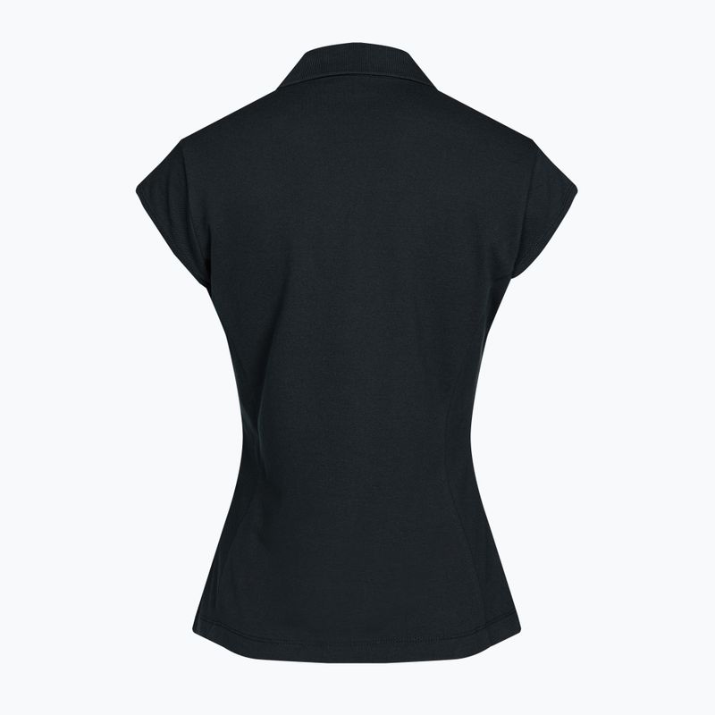 Polo donna EA7 Emporio Armani Train Costa Smeralda blu navy 2