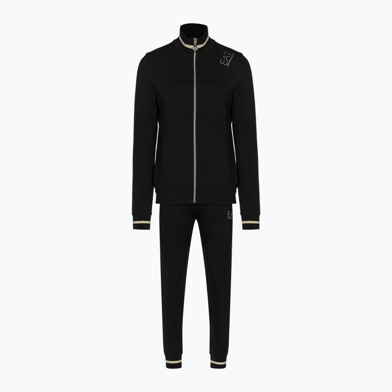 EA7 Tuta Emporio Armani donna Train Core FZ nero