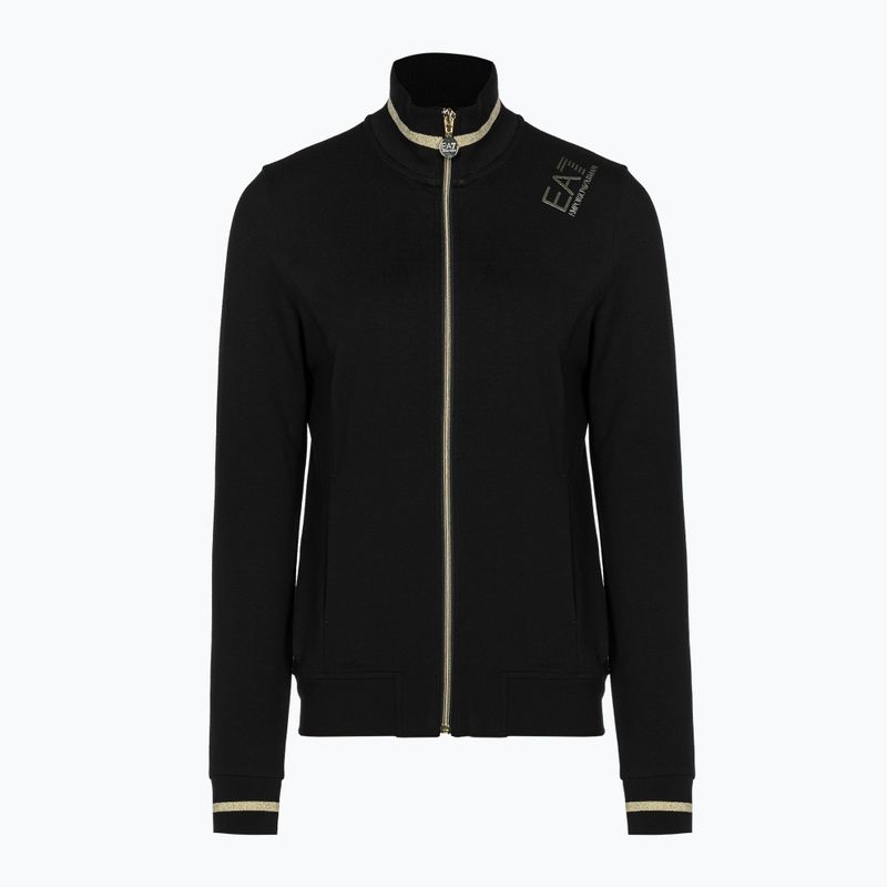 EA7 Tuta Emporio Armani donna Train Core FZ nero 2