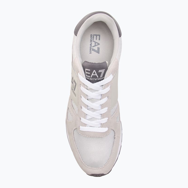 EA7 Emporio Armani Black & White Laces scarpe  vetro antartico/volcanico 5