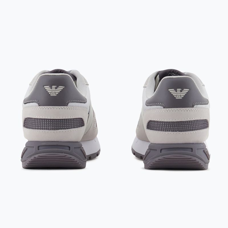 EA7 Emporio Armani Black & White Laces scarpe  vetro antartico/volcanico 10