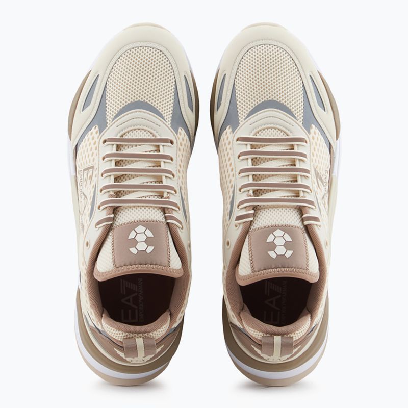 EA7 Emporio Armani Ace Runner Scarpe a rete grigio bianco/portabella 12