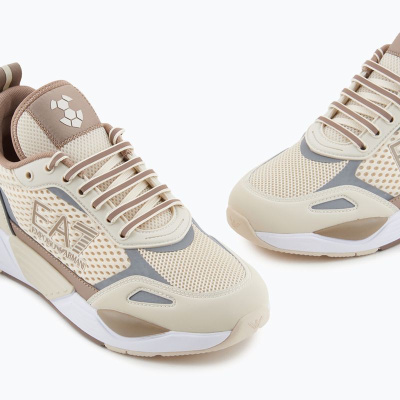 EA7 Emporio Armani Ace Runner Scarpe a rete grigio bianco/portabella 13