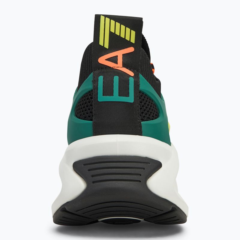 EA7 Emporio Armani Infinity Cage nero/ evergreen/ arancio fluo 6