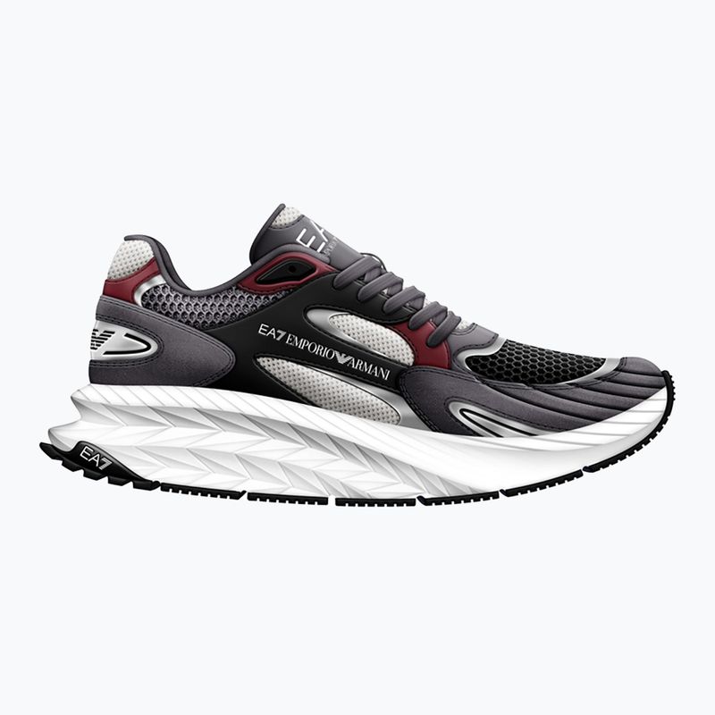 EA7 Emporio Armani Crusher Sonic Mix vetro vulcanico/nero/scarpe antartiche 8