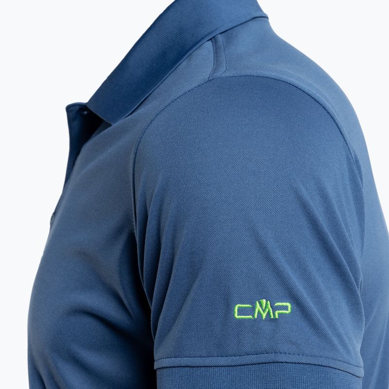 Polo CMP da uomo blu 3T60077/M879 3