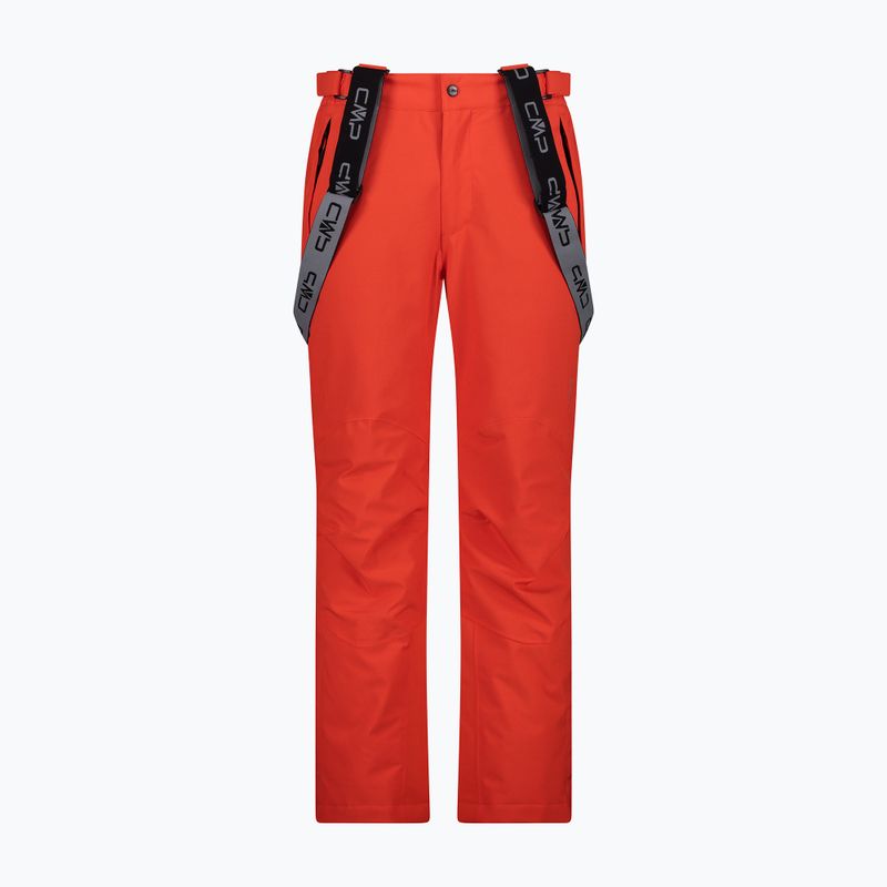 Pantaloni da sci CMP uomo rosso 3W17397N/C589