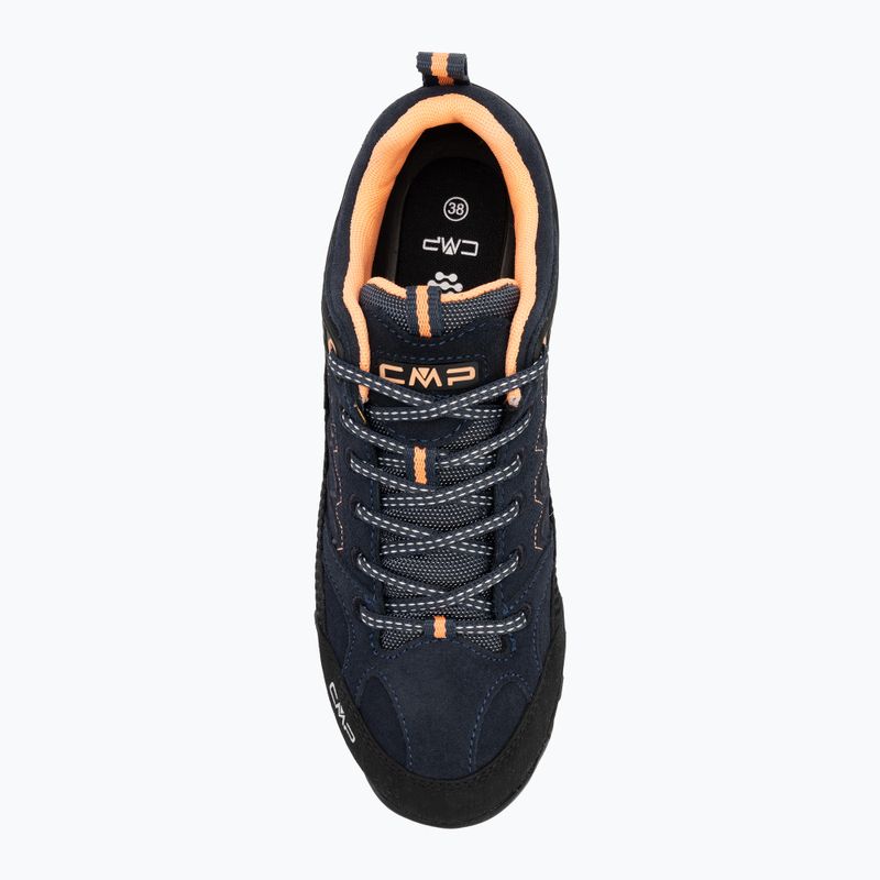 Stivali da trekking da donna CMP Moon Low Wp blue ink/sunrise 5