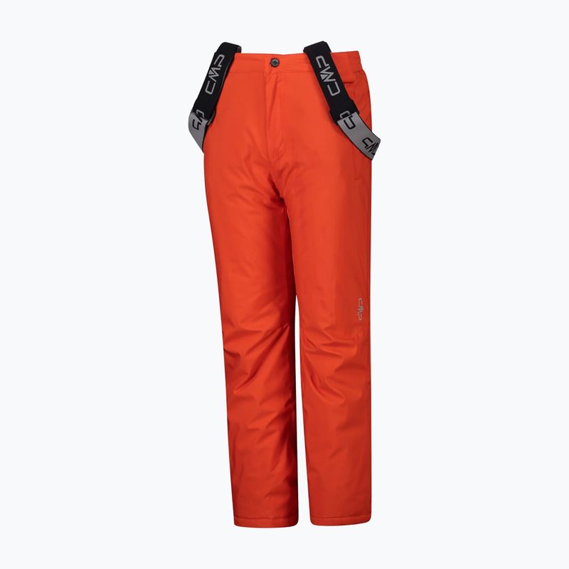 Pantaloni da sci CMP bambino rosso 3W15994/C589 2