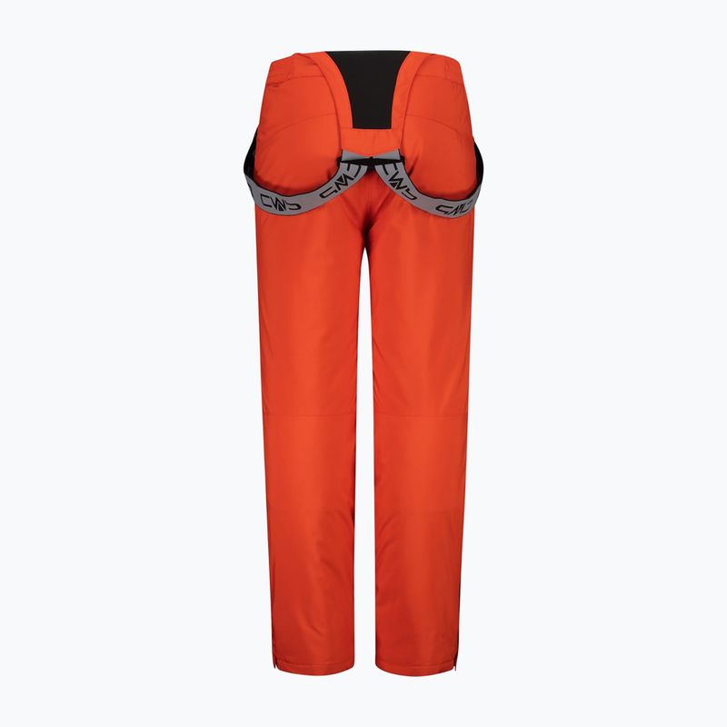 Pantaloni da sci CMP bambino rosso 3W15994/C589 3