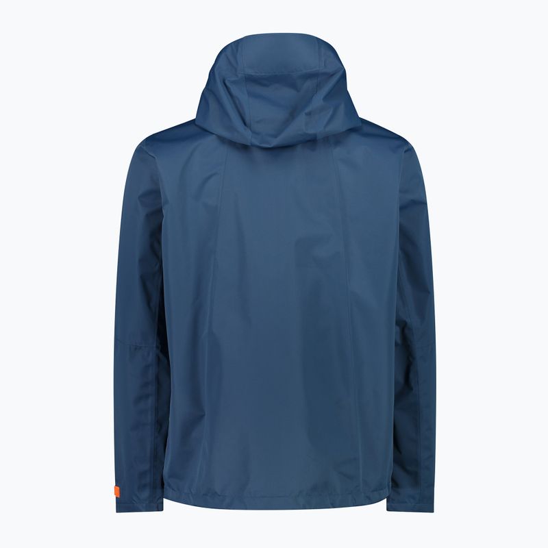 Giacca da pioggia da uomo CMP Fix Hood bluesteel 3