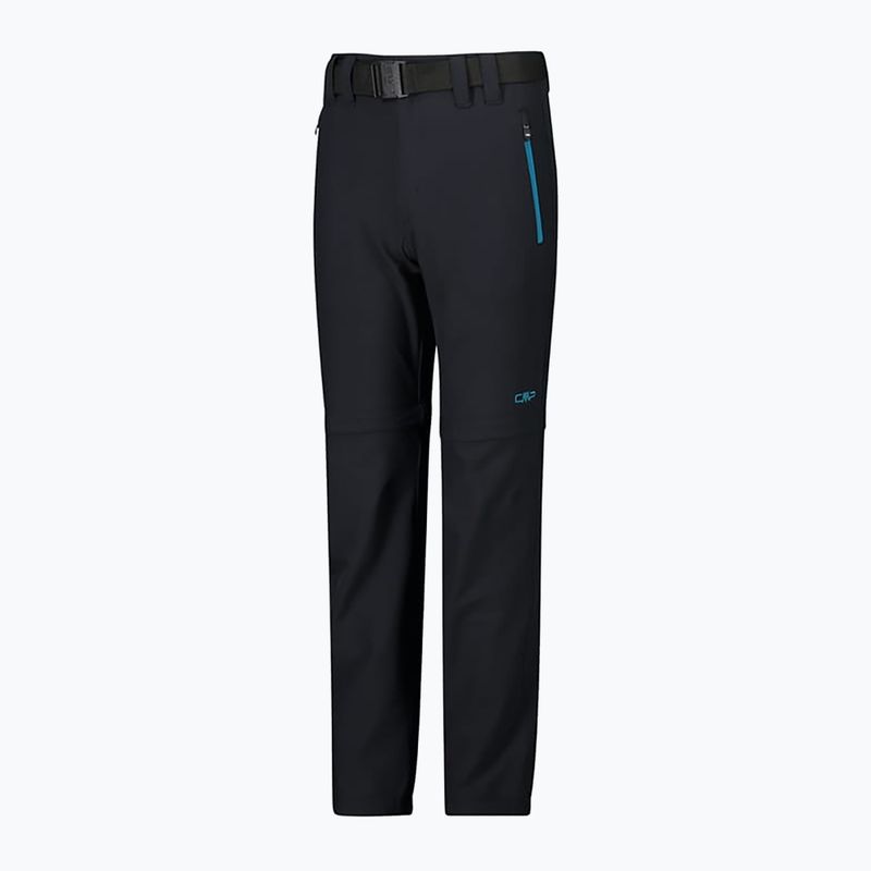 Pantaloni da trekking CMP Zip Off bambino b.blu/fiume 3