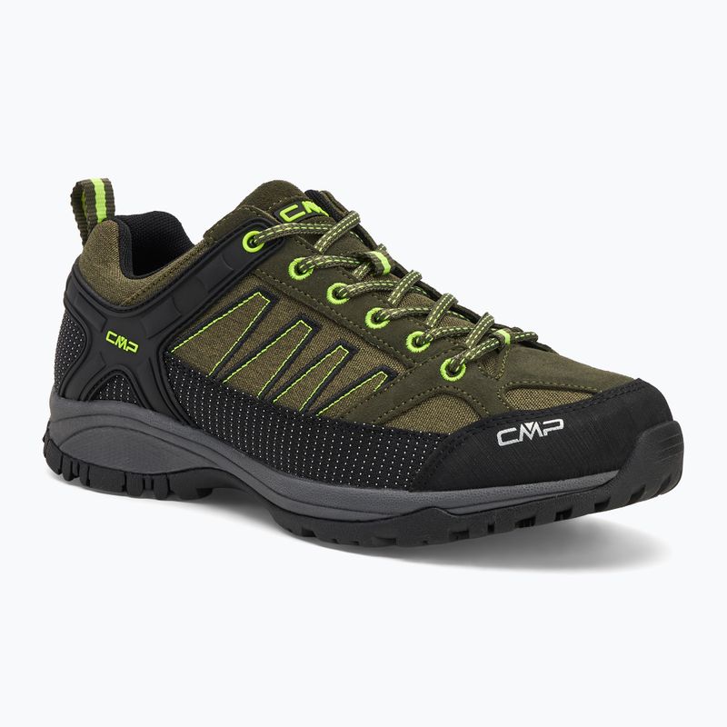 Scarponi da trekking da uomo CMP Sun jungle/giallo fluo