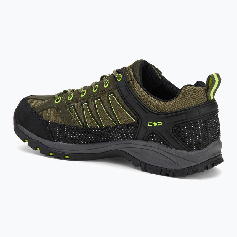 Scarponi da trekking da uomo CMP Sun jungle/giallo fluo 3