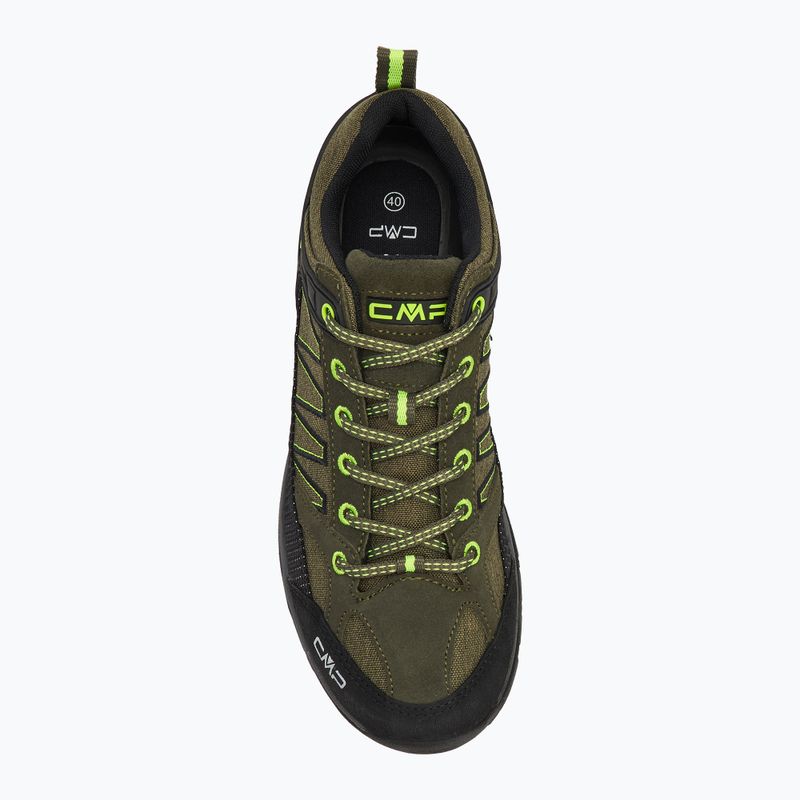 Scarponi da trekking da uomo CMP Sun jungle/giallo fluo 5