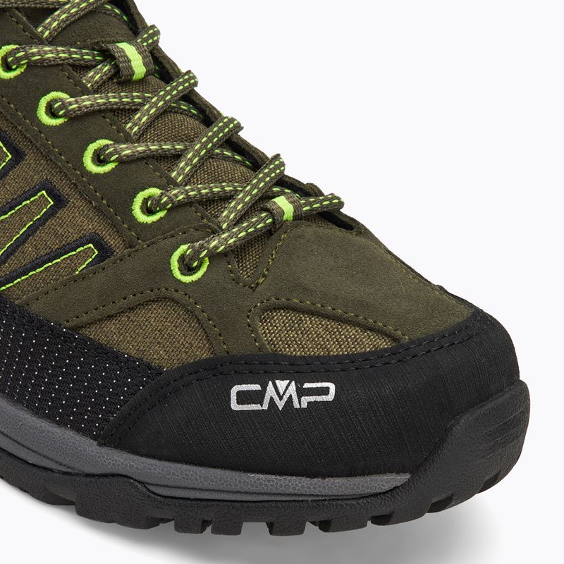 Scarponi da trekking da uomo CMP Sun jungle/giallo fluo 7