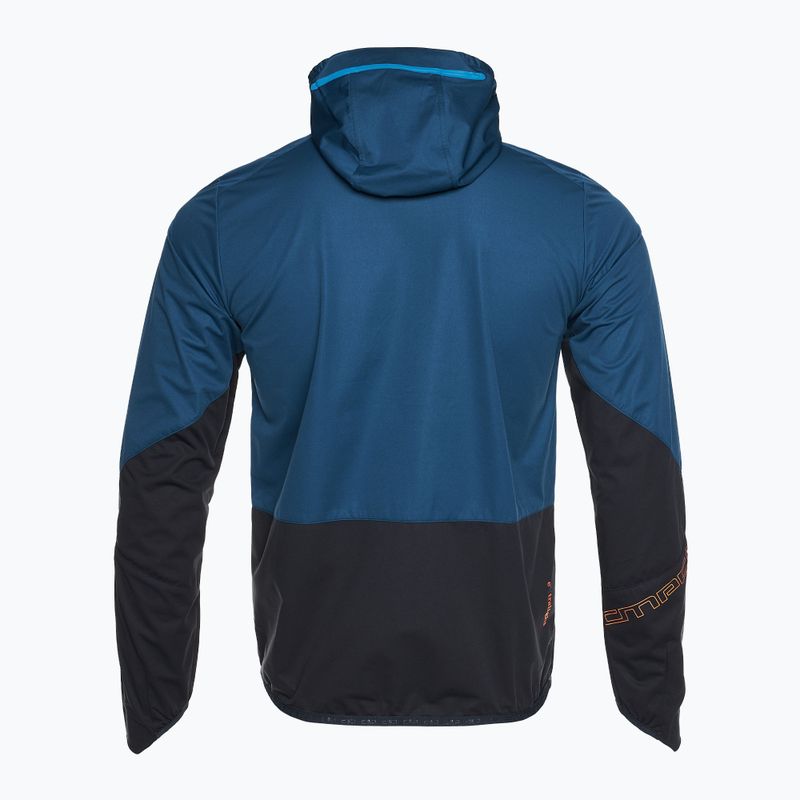 Giacca softshell CMF Zip Hood da uomo bluesteel 5